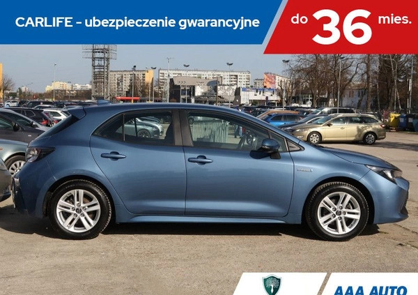 Toyota Corolla cena 82000 przebieg: 91976, rok produkcji 2019 z Bełchatów małe 326